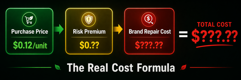the real cost formula