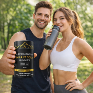pure himalayan shilajit gold gummies – 3000 mg, 60 gummies for energy, immunity & wellness