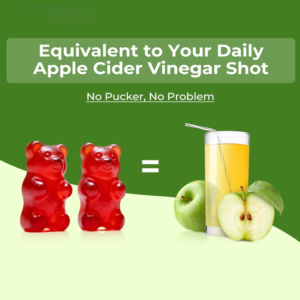 apple cider vinegar b12 multivitamin gummies – fat burning & metabolism support