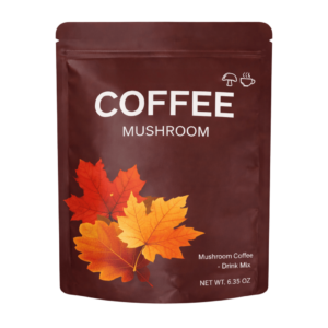 mushroom coffee – functional drink mix for focus & energy – 6.35 oz