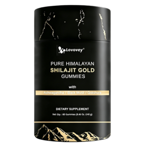 shilajit gummies with black seed oil – 60 gummies for energy, immunity & brain support