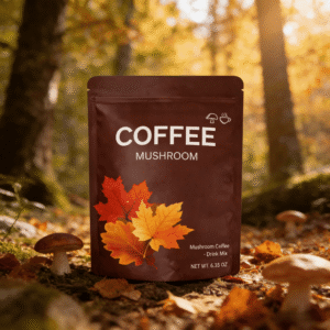 mushroom coffee – functional drink mix for focus & energy – 6.35 oz