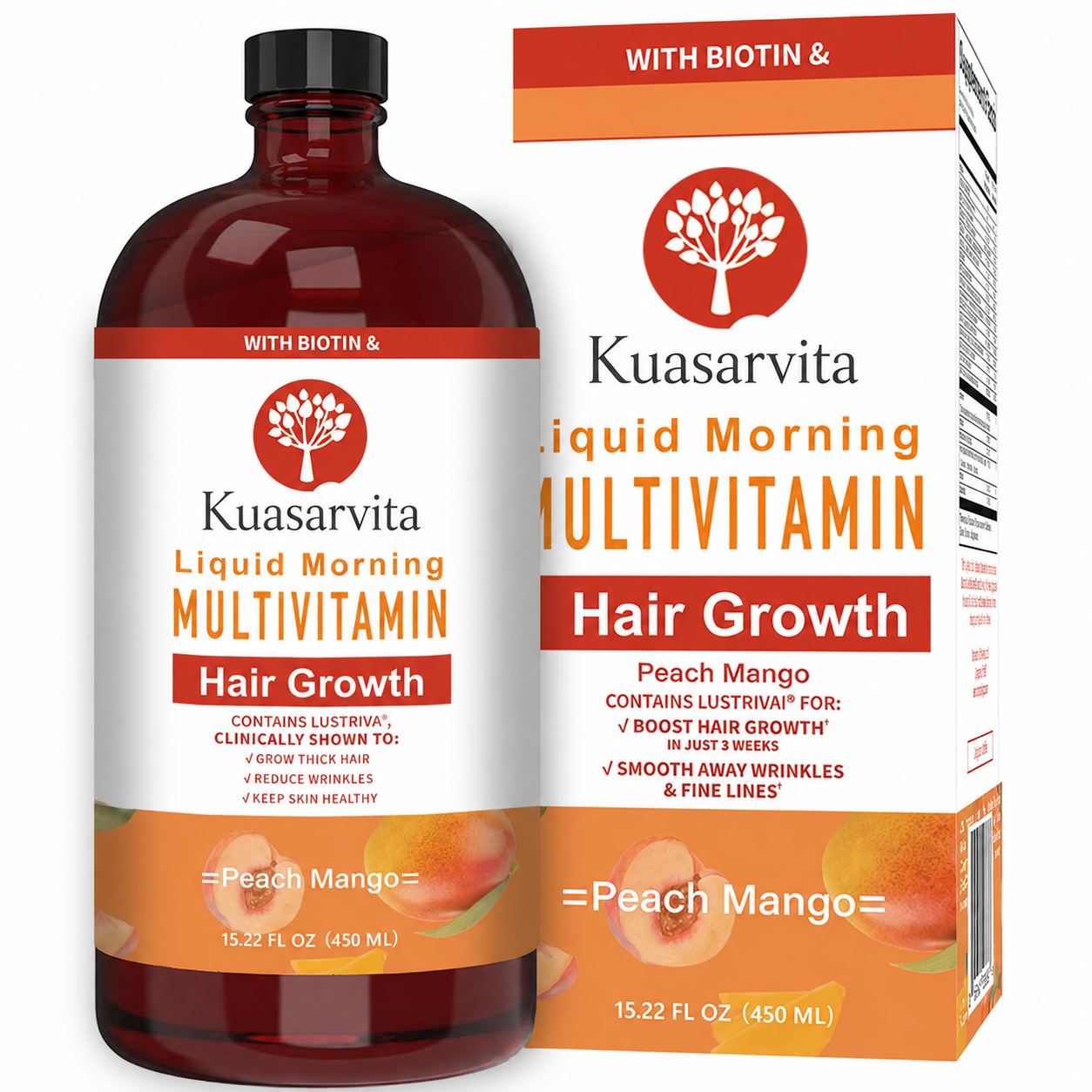 Liquid Multivitamin Hair Drops – Biotin 10000mcg | Honson Global Liquid