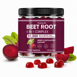 Beet Root 5-in-1 Gummies – 10000mg Raw Equivalent | Honson Global GUMMIES