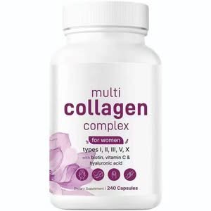 HonsonGlobal Wholesale Price OEM/Private Label Wholesale Multi Vitamin Collagen Capsules Biotin Natural Hair Growth Skin Elas