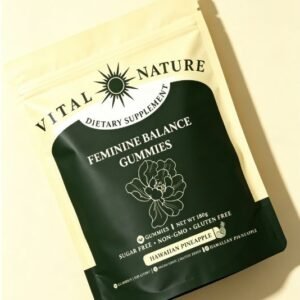 HonsonGlobal Wholesale Price OEM/Private Label Feminine Balance Gummies, Pineapple Flavor Vaginal Health & pH Balance Su