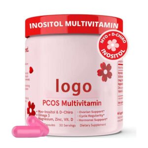 HonsonGlobal Wholesale Price OEM/Private Label Factory Wholesale Herbal Supplement D-Chiro Vitamin Capsules Women Hormones In
