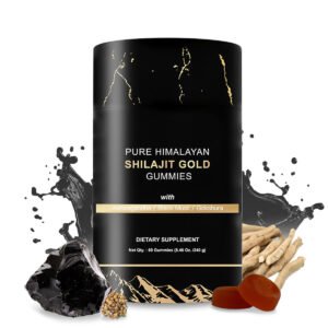 HonsonGlobal Wholesale Price OEM/Private Label Wholesale Himalayan Shilajit Gummies 70% Fulvic Acid Natural Plant Extract Gum