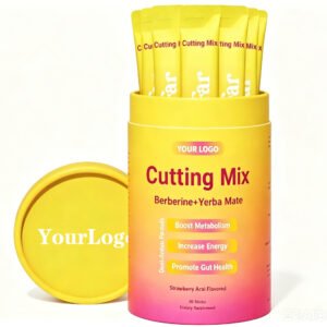 HonsonGlobal Wholesale Price OEM/Private Label Hot Sell Berberine Yerba Mate Stick Powder Metabolism Energy & Gut Health