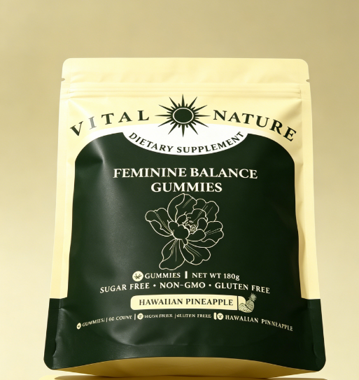 HonsonGlobal Wholesale Price OEM/Private Label Feminine Balance Gummies, Pineapple Flavor Vaginal Health & pH Balance Su