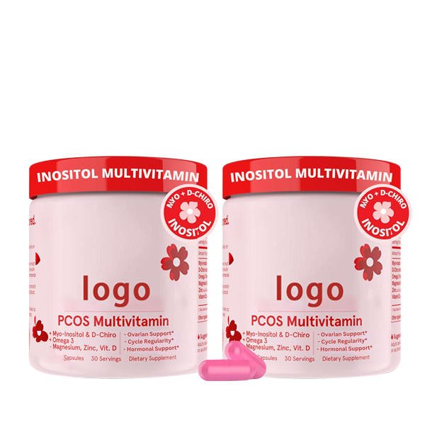 HonsonGlobal Wholesale Price OEM/Private Label Factory Wholesale Herbal Supplement D-Chiro Vitamin Capsules Women Hormones In