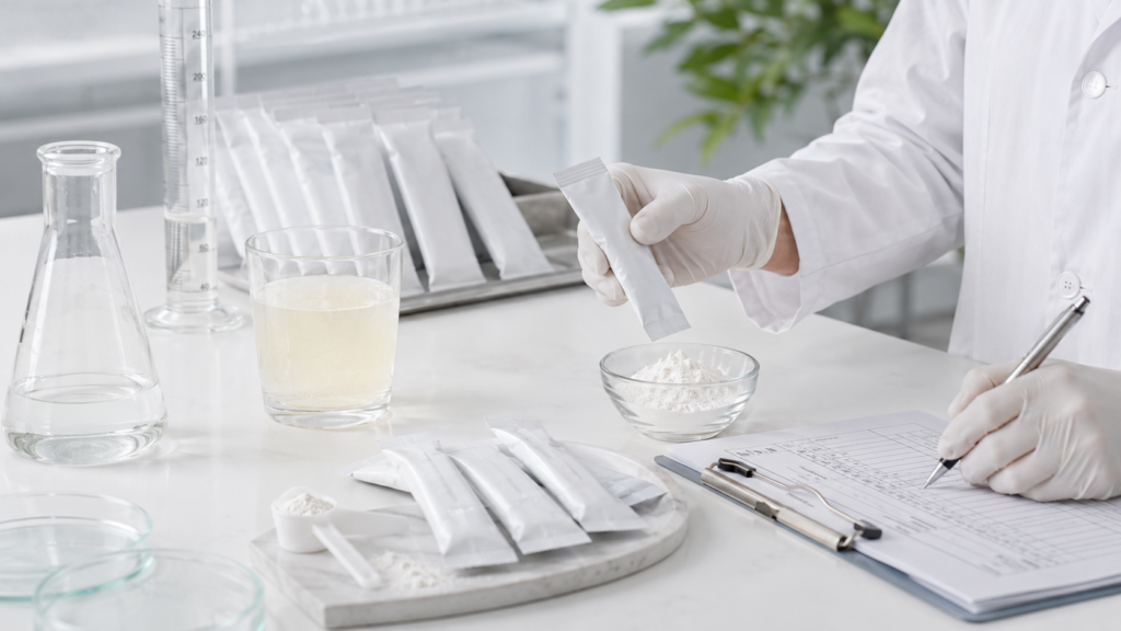 Electrolyte powder quality testing