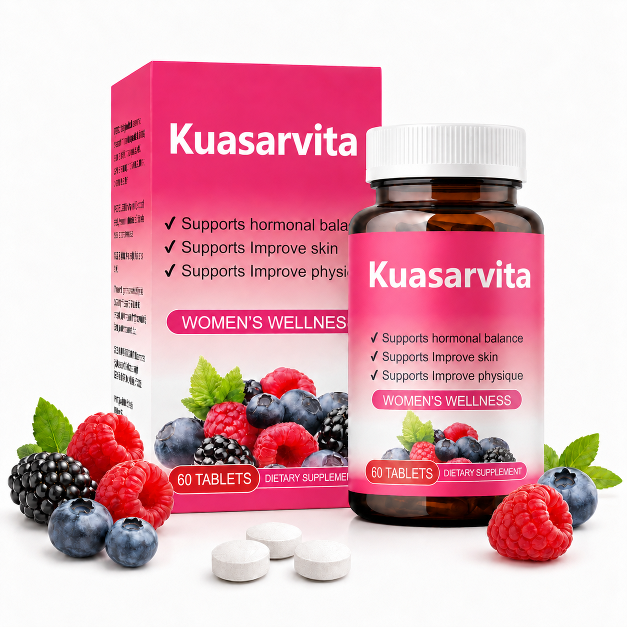 Women Mixed Berry Wellness Tablets