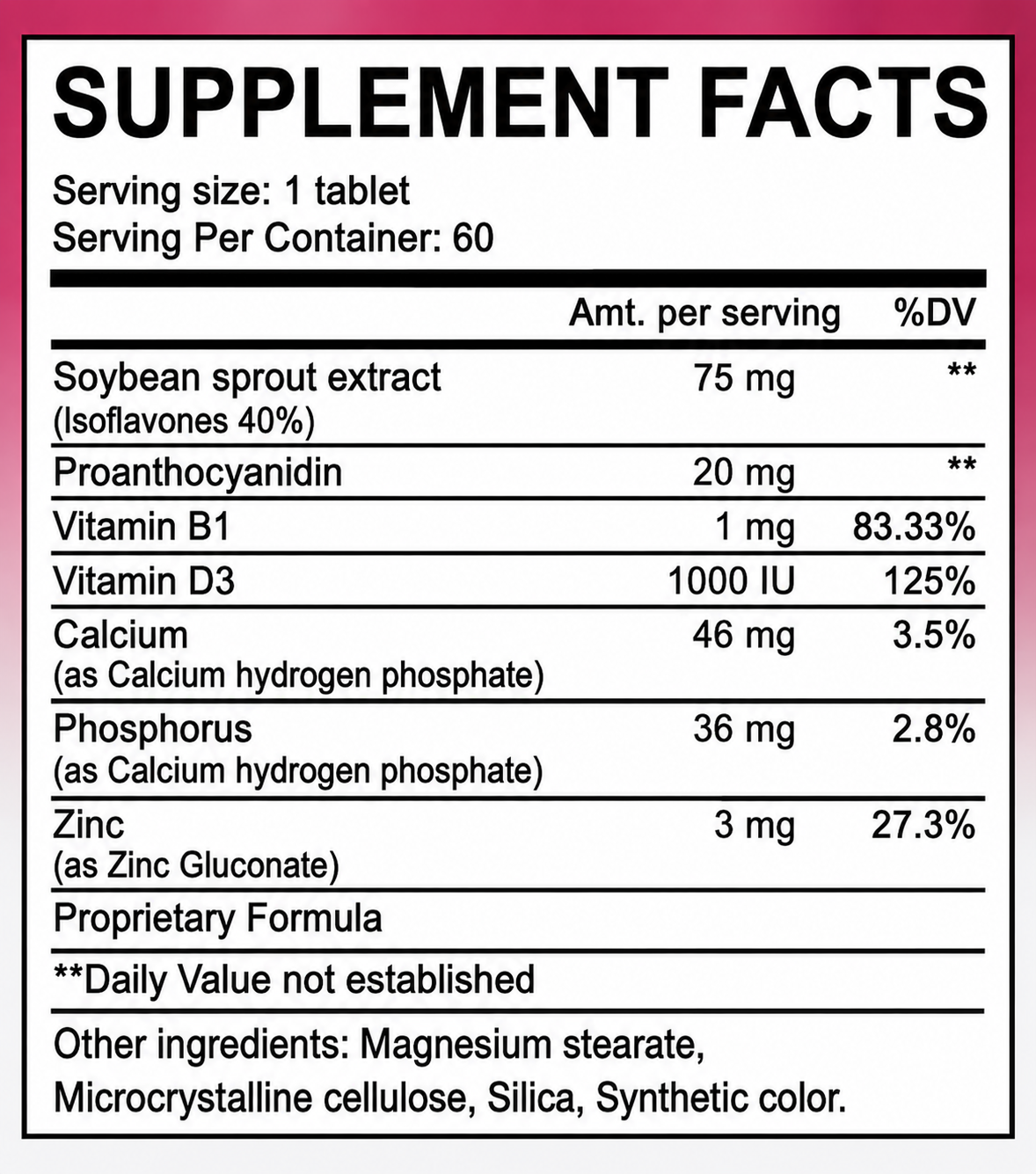 Women Mixed Berry Wellness Tablets