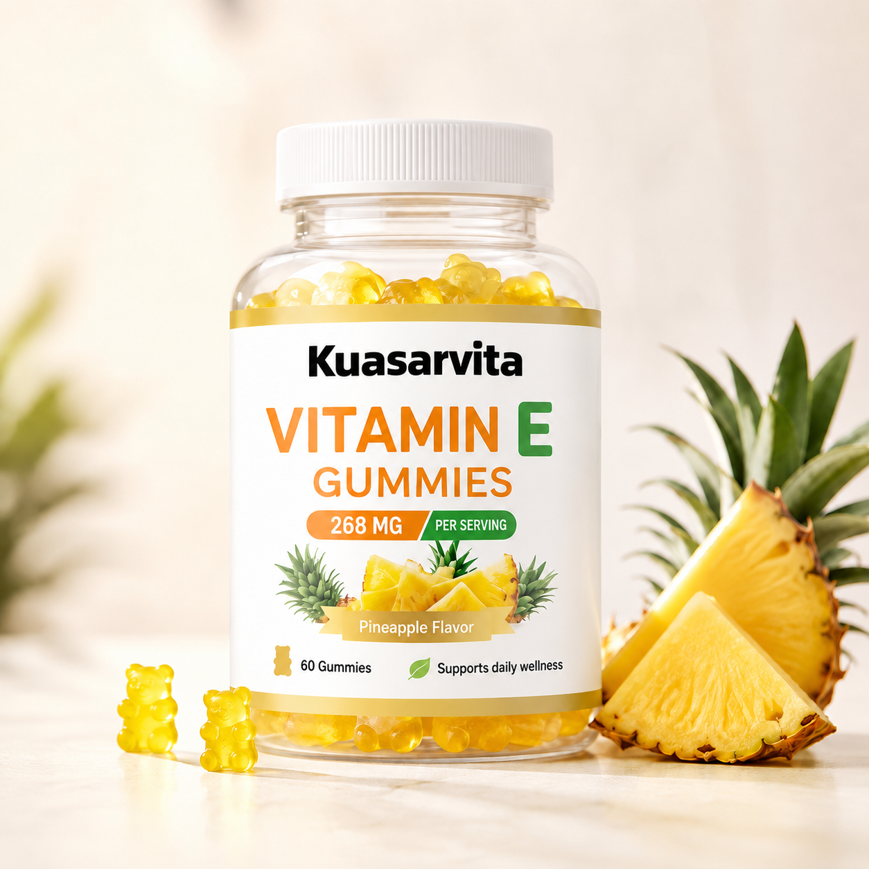 Vitamin E Gummies – 268mg Per Serving