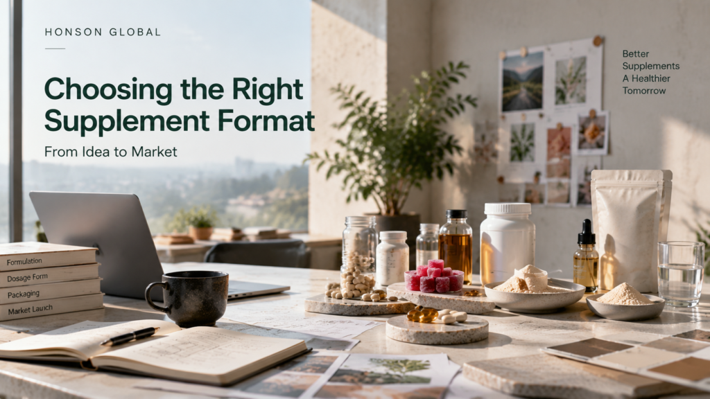 supplement format guide: choosing the right dosage form