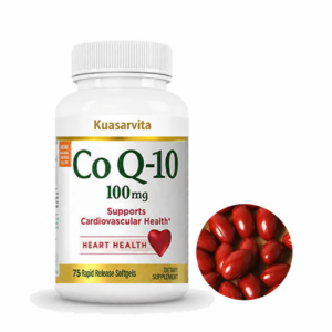 CoQ10 100 mg Rapid Release Softgels – 75 Count