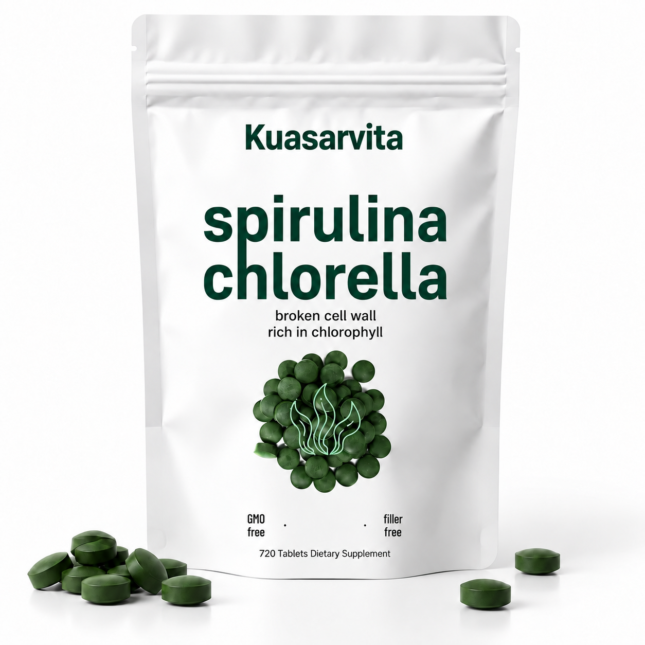 Spirulina & Chlorella Tablets