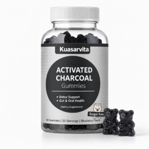 Activated Charcoal Gummies – Blueberry Flavor Uncategorized