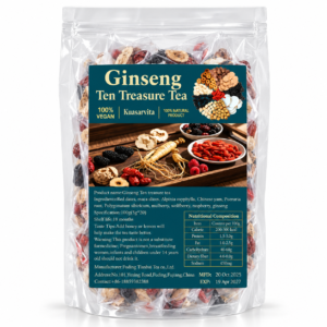 Ginseng Ten Treasure Tea – Vegan, 20 Sachets, 100 g