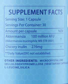 Akkermansia Probiotic Capsules – 60 Count