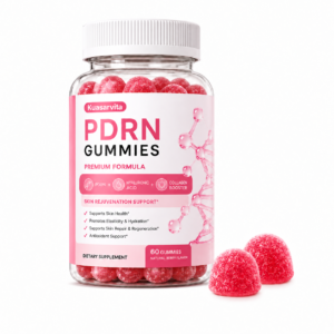 PDRN Gummies with Hyaluronic Acid – Berry Flavor, 60 Count